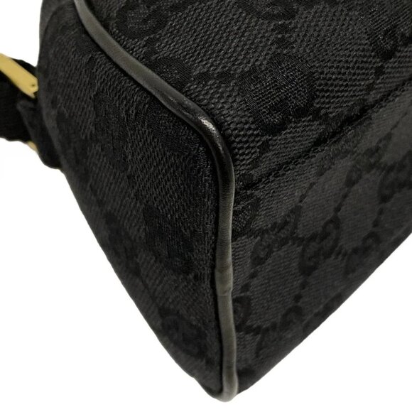 GUCCI GG Black Jacquard Leather - Shoulder Bag 256-081125 - Picture 6 of 10